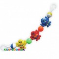 Погремушка-растяжка на коляску Совы Baby Mix 136-162P